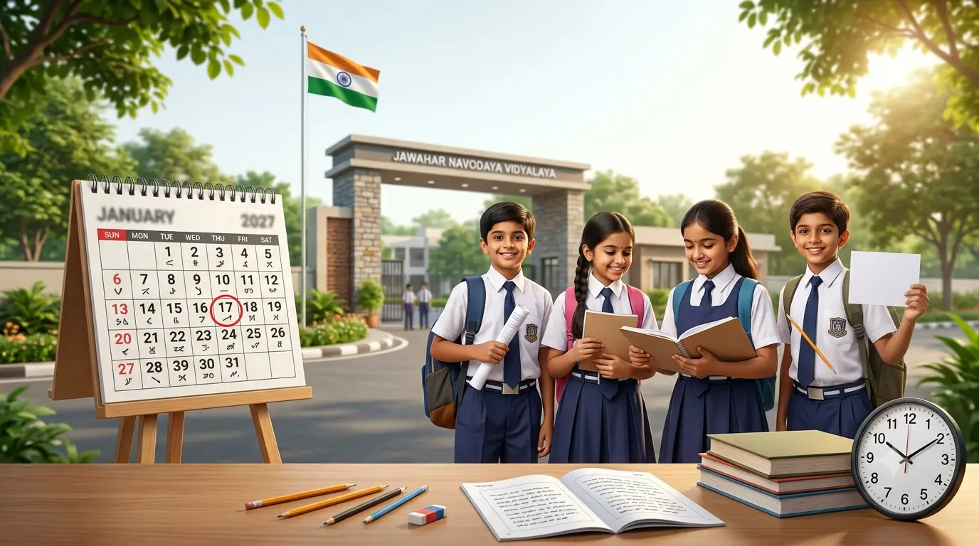 Navodaya Exam Date 2026-27